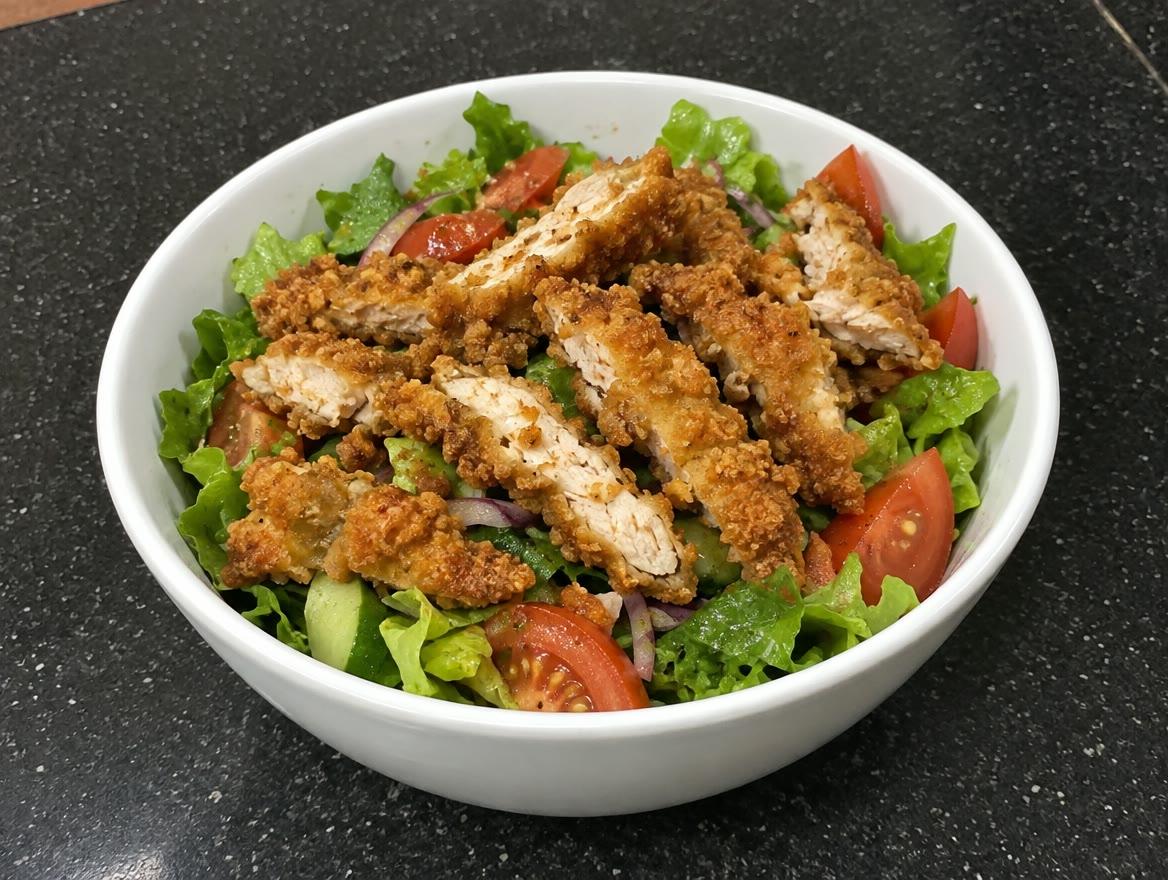 Crispy Chicken Salad