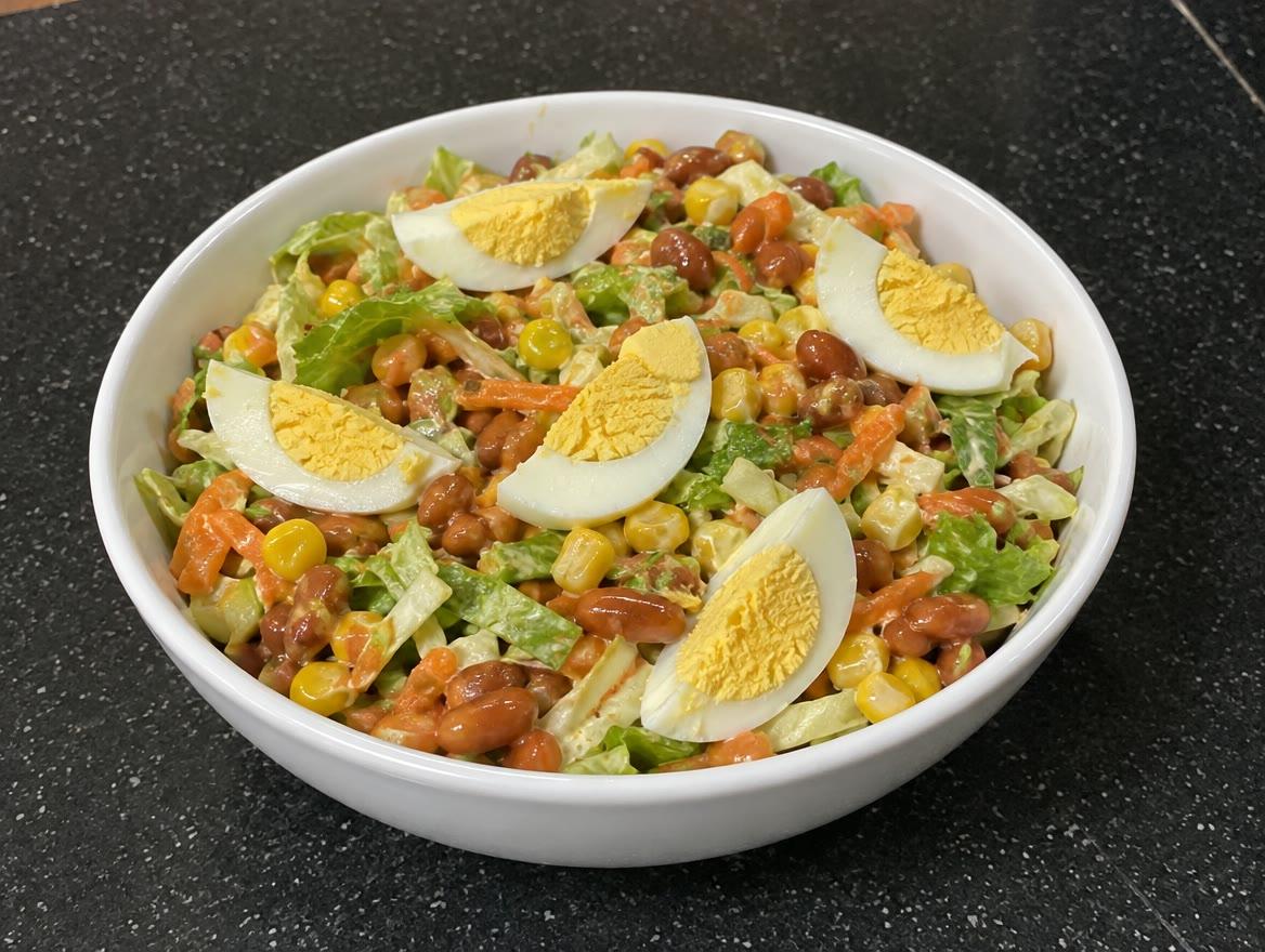 Nigerian Egg Salad