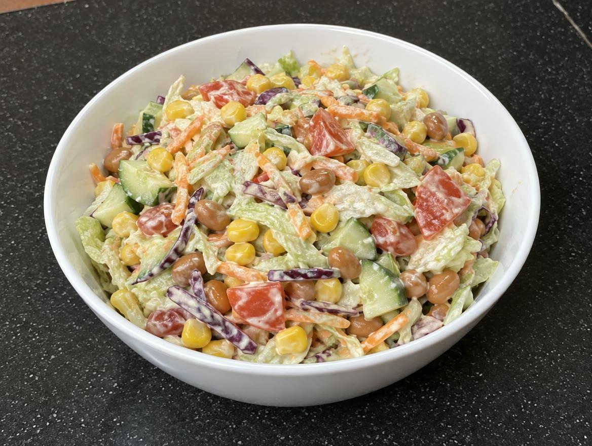 Nigerian Vegetable Salad