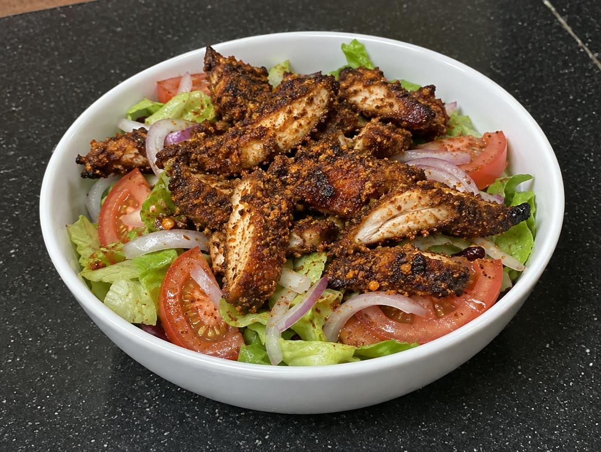 Suya Chicken Salad